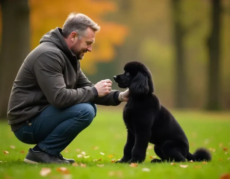 training-and-socialization-of-miniature-poodle-black